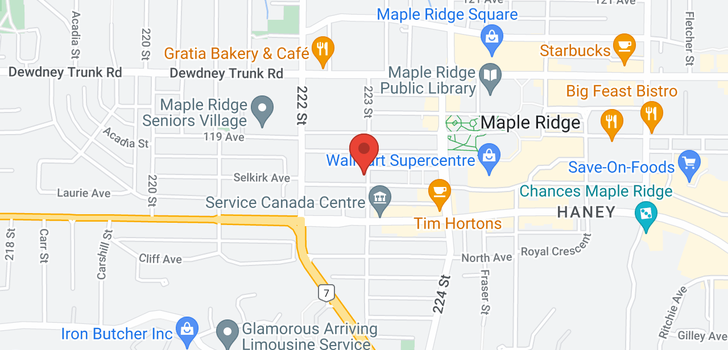map of 2 11869 223RD STREET